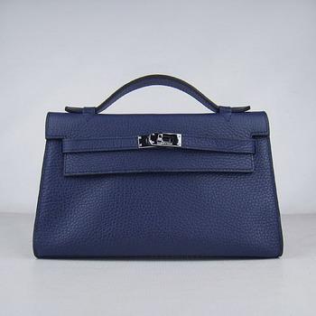 HKL220DBS020 HERMES 22CM H008 Blu Scuro (argento)